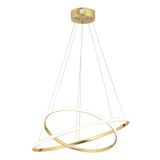 ALEX GOLD 2 Lİ LEDLİ AVİZE 30*40 CM ÇAP