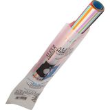 Alex Schoeller 10 Renk Karışık Fon Kartonu 120 gr 50x70 cm - 10 Adet Renkli Rulo