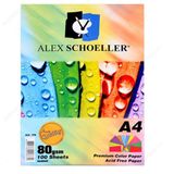 Alex Schoeller 100'lü Renkli Fotokopi Kağıdı
