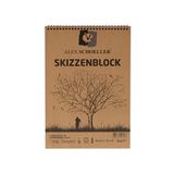Alex Schoeller 30 Yaprak 90 gr 25x35 cm Skizzenblock Kraft Eskiz Defteri