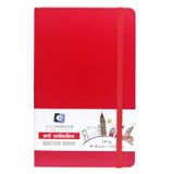 Alex Schoeller 9284 Art Collection Kırmızı 140 gr 13x21 cm 80 Yaprak Sketch Book Eskiz Defteri