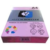 Alex Schoeller A4 500'lü Pembe 570 Fotokopi Kağıdı