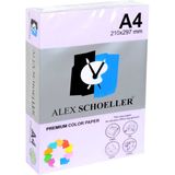 Alex Schoeller A4 Renkli Fotokopi Kağıdı 500 lü Paket Lila