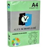 Alex Schoeller A4 Renkli Fotokopi Kağıdı 500 Lü Yeşil (Alx 530)