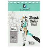 Alex Schoeller A5 200 gr 40'lı Sketch Marker Pad
