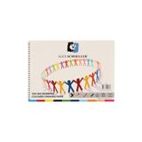 Alex Schoeller ALEX SPİRALLİ FON BLOKNOT 25X35CM 15 ' li 120 GR (ALEX-841 )
