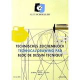 Alex Schoeller Alex Teknik ( Milimetrik ) A3 20 Yaprak Dik Bloknot 80 Gram (ALEX-093) - Çok Renkli - Teknik Çizim ( Milimetrik ) Kağıdı