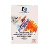 Alex Schoeller ALX-017/100 165.25 25x35 cm Sipralli 165 gr 15 Yaprak Dokulu Resim Defteri