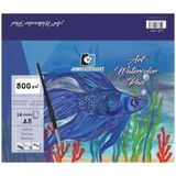 Alex Schoeller ALX-0885 A5 300 GR 12 Yaprak Art Sulu Boya Defteri