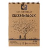 Alex Schoeller ALX-1022 A4 Kraft Spiralli 60'lı Bloknot