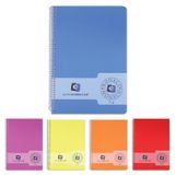 Alex Schoeller ALX-416-48 A4 80 Yaprak Çizgili Spiralli Plastik Kapaklı Defter