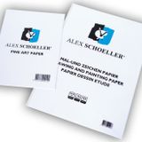 Alex Schoeller ALX-5068 35x50 cm 120 gr 10'lu Poşet Resim Kağıdı