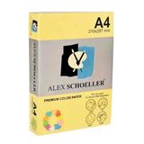 Alex Schoeller ALX-560 Sarı 500'lü Renkli Fotokopi Kağıdı