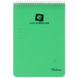 Alex Schoeller ALX-688 A5 80 Yaprak Kareli Dik Bloknot Spiralli Defter