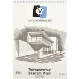 Alex Schoeller ALX-777 Spiralli 50x70 50-55 GR 30'lu Eskiz Bloknot