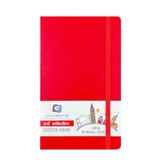 Alex Schoeller Alx-9284 13x21 cm 80 Yaprak 140 gr Dik Kırmızı Sketch Book