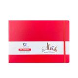 Alex Schoeller ALX-9291 21x14.8 cm 80 Yaprak 140 gr Yatay Kırmızı Sketch Book