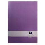 Alex Schoeller ALX-977 A4 Soft Mor Çizgili 80 Sayfa Plastik Kapak Defter