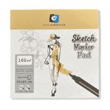 Alex Schoeller ALX905 20x20 160 Gr 40'lı Sketch Marker Pad