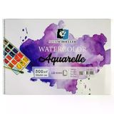 Alex Schoeller Alx­926 Art Spiralli Suluboya Resim Defteri 300gr 35x50 12Yp