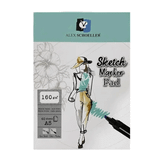 Alex Schoeller ALX:943 A5 160 Gr 40'lı Sketch Marker Pad