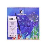 Alex Schoeller Art Watercolour Pad 20X20 Cm Spiralli Suluboya Defteri 300 Gr 12 Yp