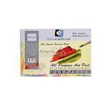 Alex Schoeller Çok Amaçlı Sanatsal Blok 35X50 200 Gr 15 Yaprak Monalisa 70 Ml Akrilik Boya 6 Renk Plastik Spatula Fırça