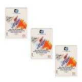 Alex Schoeller ( Dokulu) Resim Defteri 25X35 Spiralli 165 Gr 15 Yaprak Alx-107 3'Lü