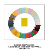 Alex Schoeller Fon Kartonu Sarı No:53 50x70 cm 160 gr 10'lu