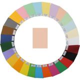 Alex Schoeller Kolej Fon Kartonu 160 gr. 35x50 cm. 100'lü Paket Somon