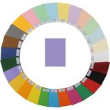 Alex Schoeller Kolej Fon Kartonu 160 gr. 50x70 cm. 100'lü Paket Mor