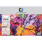 Alex Schoeller Plastik Yırtılmaz Kapak Resim Defteri 25X35 cm 120 gr 25 Yp