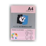 alex schoeller renkli fotokopi kağıdı a4 500 lü pembe alx-570 - Yok