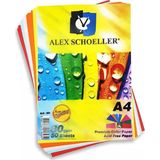 Alex Schoeller Renkli Fotokopi Kağıdı A4 80G 50 Adet Alx-621