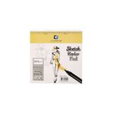 Alex Schoeller Resim Defteri 20X20 Cm 200 Gram 40'Lı Spr Sketch-Marker Pad