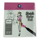 Alex Schoeller Sketch Marker Defteri Pad 160 gr 40 Yaprak 15 x 15 cm