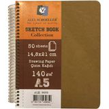 Alex Schoeller Sketchbook Collection A5 140Gr 50Yp Eskiz Defteri / Alx.9659 - A9