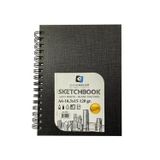 Alex Schoeller Sketchbook Sert Kapak Spiralli Eskiz Defteri A6 120 gr 70 yp