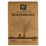 Alex Schoeller Spiralli Kraft A4 90Gr 50Yp Eskiz Defteri / Alx.1022