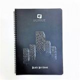 Alex Schoeller Spiralli Pp Siyah A4 Kapak Defter