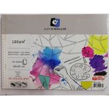 Alex Schoeller Spiralli Resim Defteri 25X35 Cm 120 Gram 40 Yaprak Ekstra Beyaz ve İnce Doku Alx-0770 - Yok