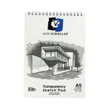 Alex Schoeller Transparency Sketch Pad Aydınger Eskiz Defteri 50/55 Gr. A5 30 Sayfa
