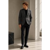 Alexander Gardi Erkek Blazer Ceket - 46 - 6 Drop - Siyah - Beyaz