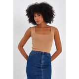Alexander Gardi Kare Yaka Crop Atlet (A90779-S) - Standart - M