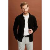 Alexander Gardi Triko Ceket (E22-5700) - Siyah - 3XL