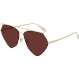 Alexander Mcqueen 0317S/002 Güneş Gözlüğü - Altın
