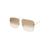 Alexander Mcqueen 0343S 002 Kahverengi Unisex Güneş Gözlüğü