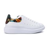 Alexander McQueen 553680 WIAKV 9236 Erkek Sneaker Beyaz Çok Renkli