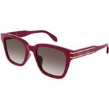 Alexander McQueen Alexander McQuenn AM0399SA 003 55 Unisex Güneş Gözlüğü
