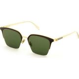 Alexander Mcqueen AM0213SA 002 54 Unisex Güneş Gözlüğü